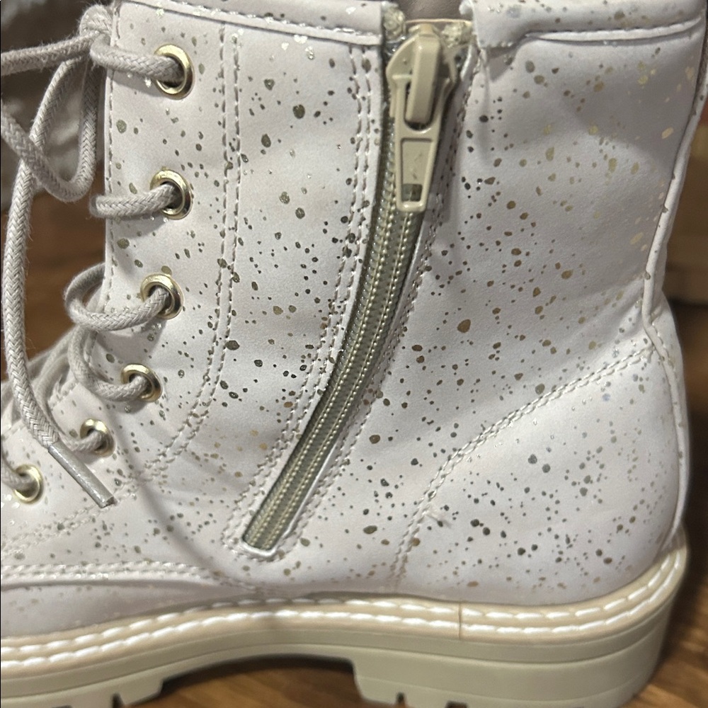 Cupcake Couture Speckled Light pink girls Boots size 5 - Picture 4 of 7